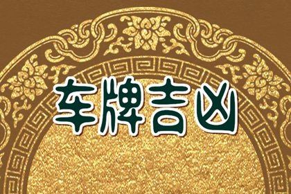 车牌号如何选择好号码 选什么好车牌尾号 车牌号如何选择好号码 选什么好车牌尾号