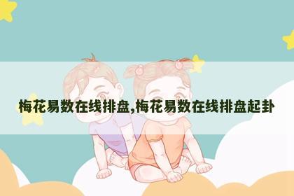 梅花易数在线排盘,梅花易数在线排盘起卦 梅花易数在线排盘,梅花易数在线排盘起卦