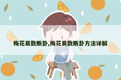 梅花易数断卦,梅花易数断卦方法详解 梅花易数断卦,梅花易数断卦方法详解